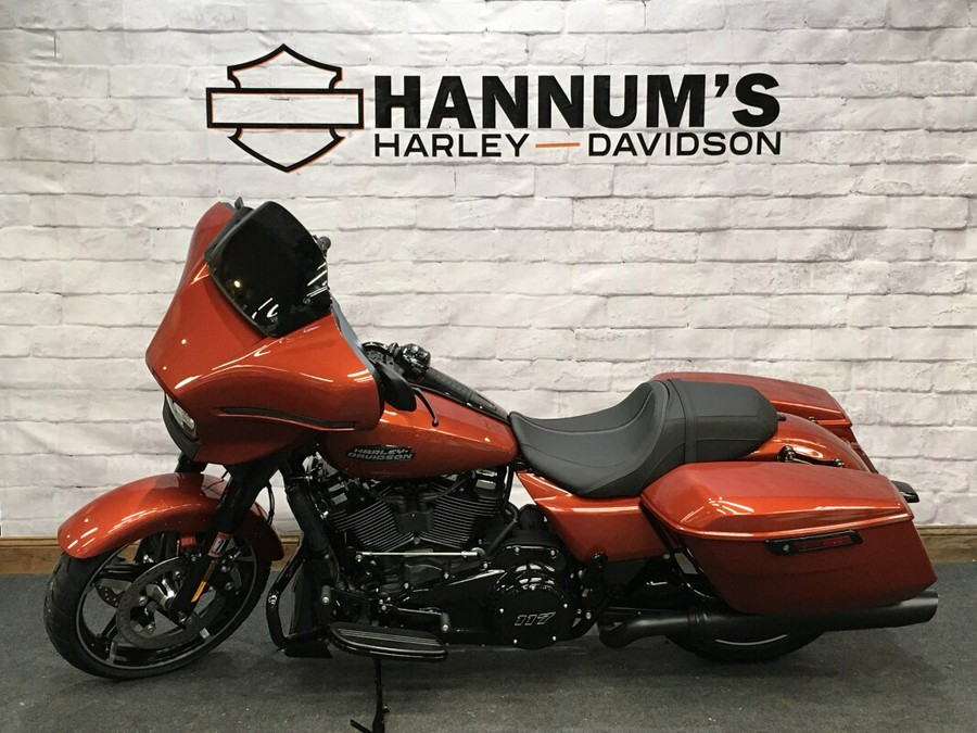 2024 Harley-Davidson Street Glide® Whiskey Fire - Black Finish FLHX