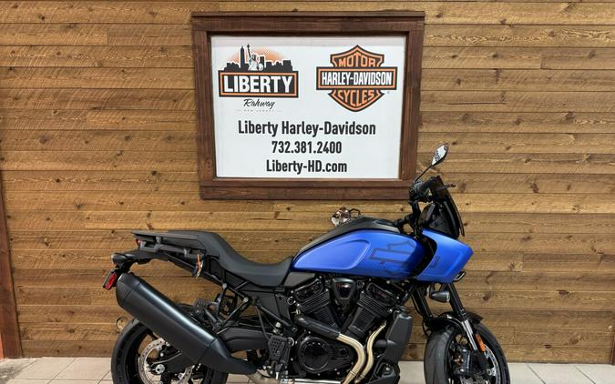 2026 Harley-Davidson® Pan America® 1250 ST Aurora Blue Denim Black Trim RA1250ST