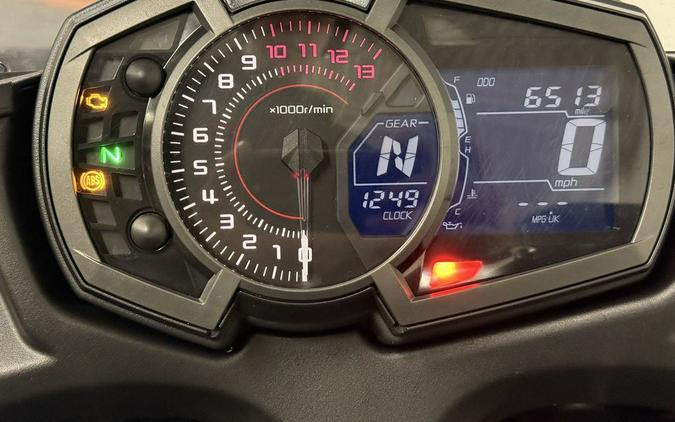 2019 Kawasaki Ninja® 650 ABS Candy Orange/Metallic Spark Black