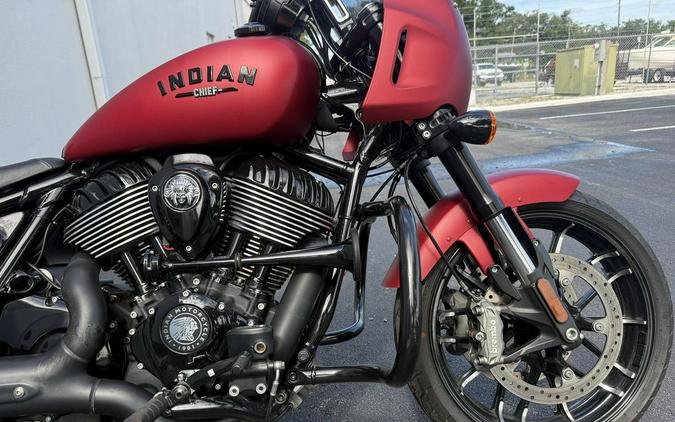 2023 Indian Motorcycle Sport Chief Ruby Smoke