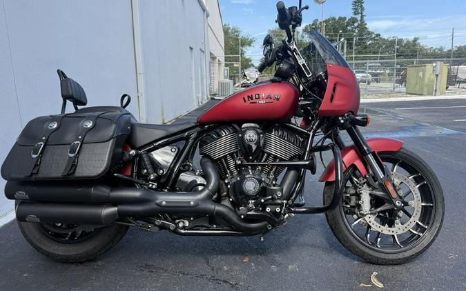 2023 Indian Motorcycle Sport Chief Ruby Smoke