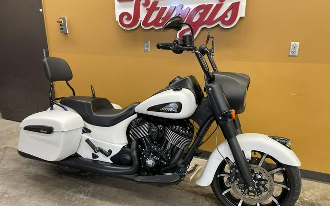 2020 Indian Motorcycle® Springfield® Dark Horse® White Smoke