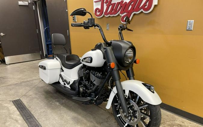 2020 Indian Motorcycle® Springfield® Dark Horse® White Smoke