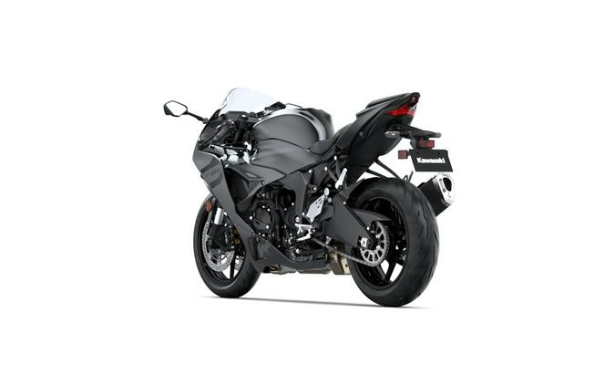 2026 Kawasaki NINJA ZX-6R ABS CA Metallic Matte Graphenesteel Gray/Metallic Spark Black/Pearl Storm Gray