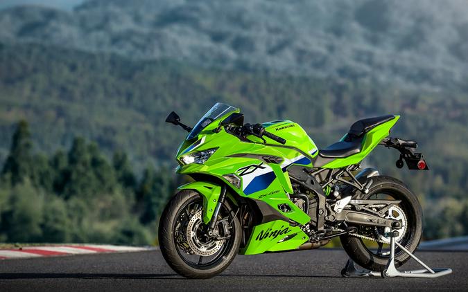 2026 Kawasaki NINJA ZX-4RR ABS Metallic Matte Graphenesteel Gray/Metallic Spark Black