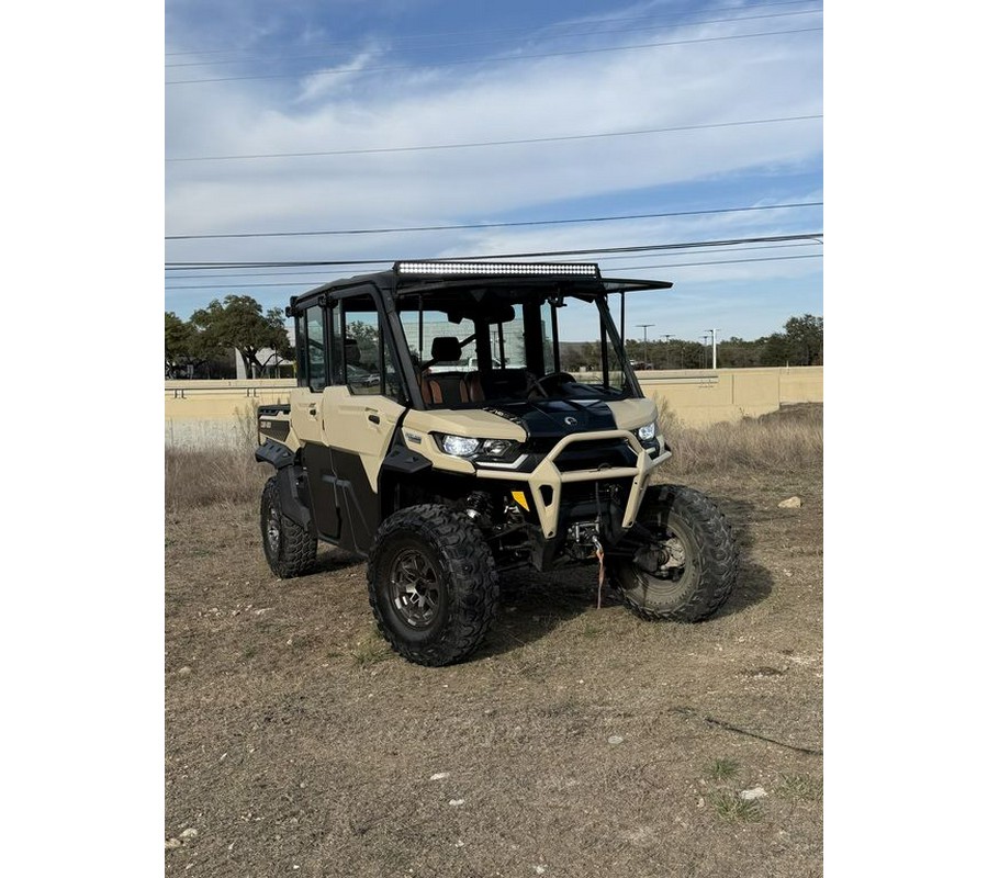 2024 Can-Am® Defender MAX Limited HD10 Desert Tan & Timeless Black