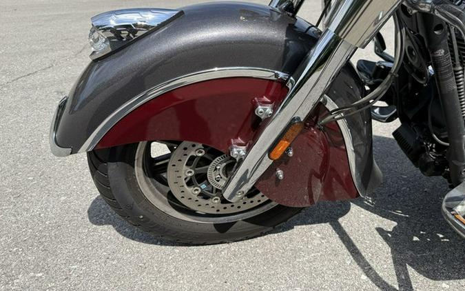 2019 Indian Springfield Steel Gray / Burgundy Metallic Metallic Jade Thunder Black