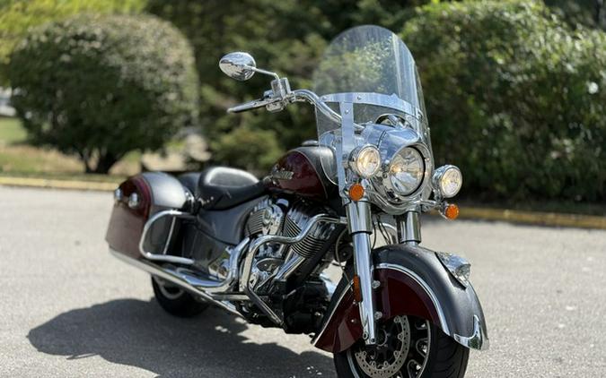 2019 Indian Springfield Steel Gray / Burgundy Metallic Metallic Jade Thunder Black