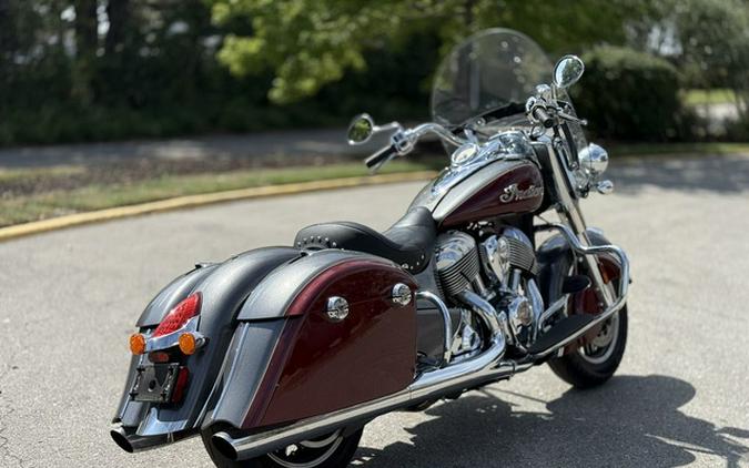 2019 Indian Springfield Steel Gray / Burgundy Metallic Metallic Jade Thunder Black