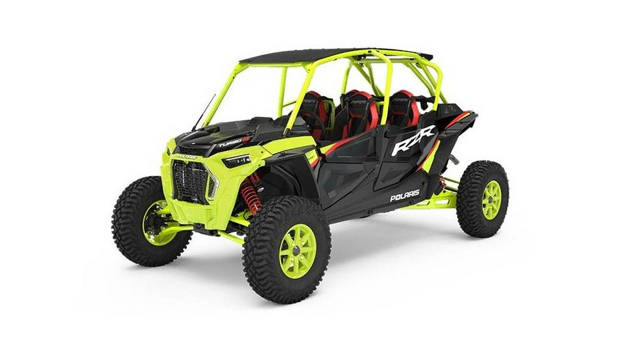 2021 Polaris Industries RZR TURBO S 4 LIFTED LIME LE