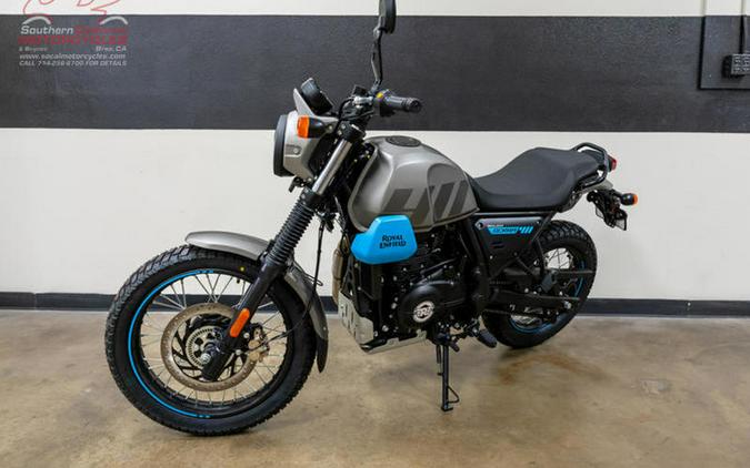 2023 Royal Enfield Scram 411 Graphite Blue