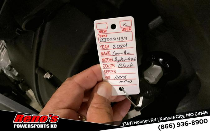 2024 Can-Am RD RYKER 900 BK 24 STD