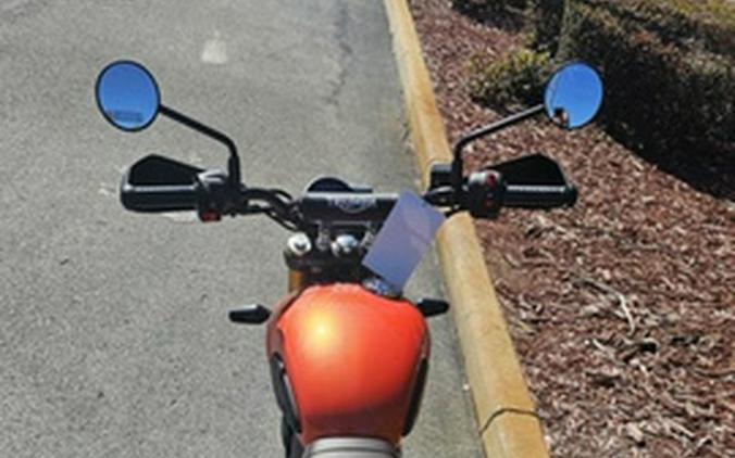 2026 Triumph Scrambler 400 X Baja Orange/Aluminium X