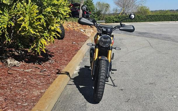 2026 Triumph Scrambler 400 X Baja Orange/Aluminium X