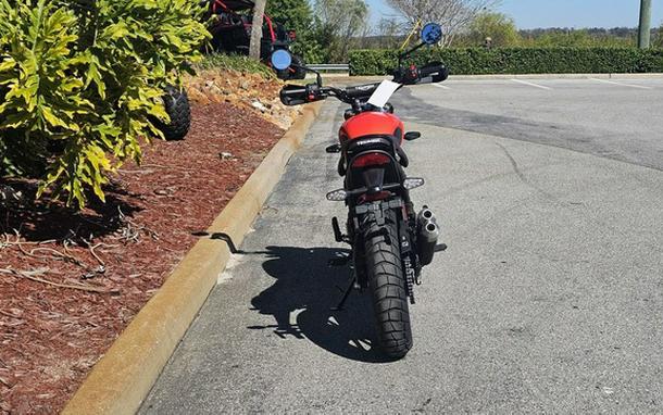 2026 Triumph Scrambler 400 X Baja Orange/Aluminium X