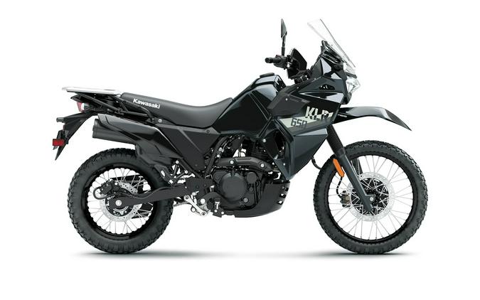 2026 Kawasaki KLR 650 CA Metallic Spark Black