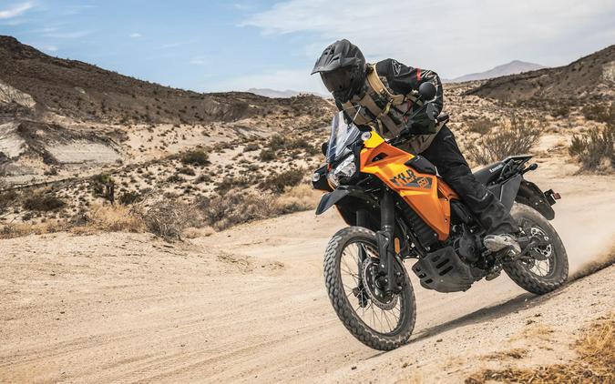 2026 Kawasaki KLR 650 CA Metallic Spark Black