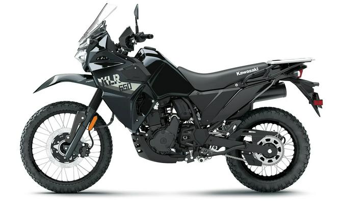 2026 Kawasaki KLR 650 CA Metallic Spark Black