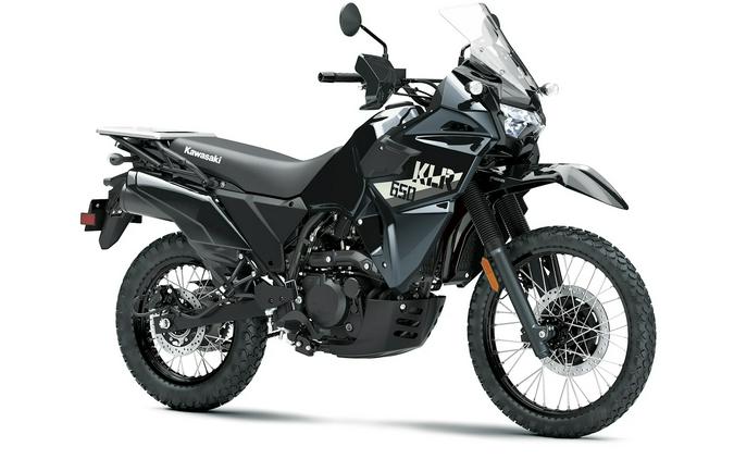 2026 Kawasaki KLR 650 CA Metallic Spark Black