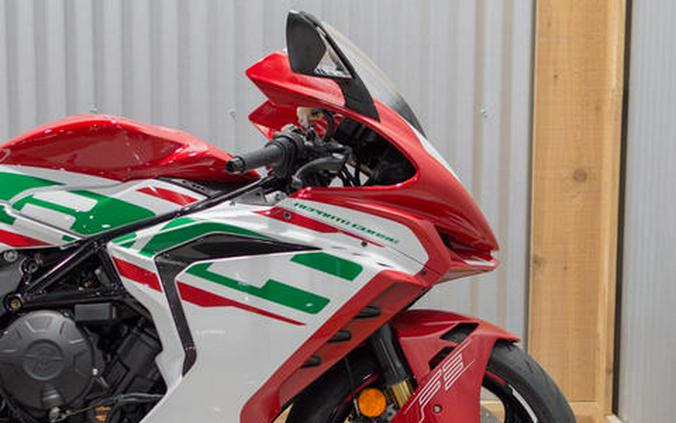 2022 MV Agusta F3 800 RC Pearl White/Ago Red/Emerald Green