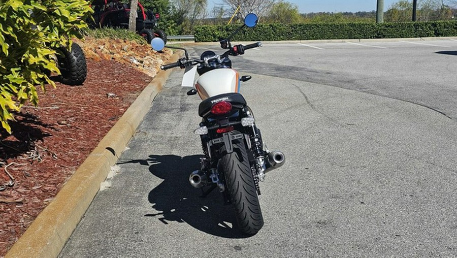 2026 Triumph Speed Twin 900 Pure White/Maui Blue/Tangerine Oran