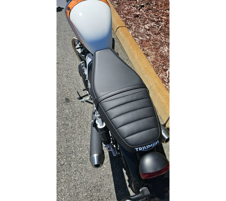 2026 Triumph Speed Twin 900 Pure White/Maui Blue/Tangerine Oran