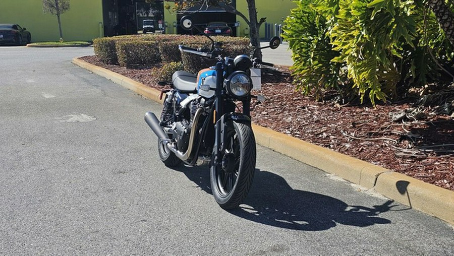 2026 Triumph Speed Twin 900 Pure White/Maui Blue/Tangerine Oran
