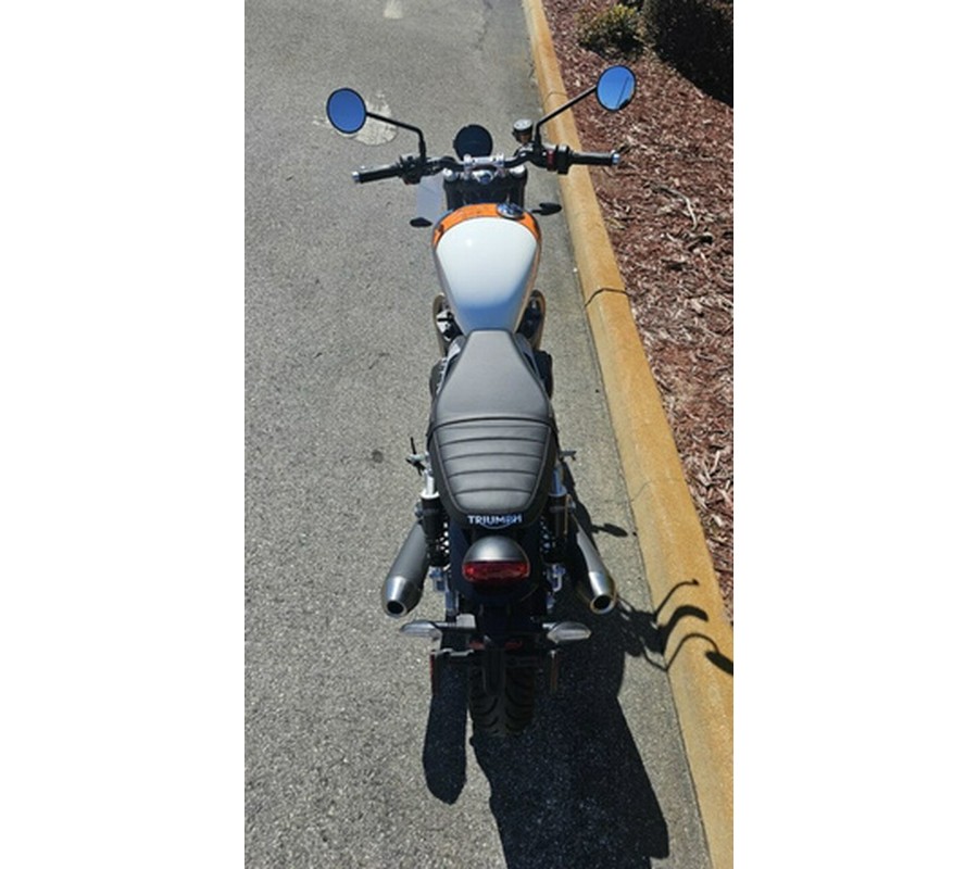 2026 Triumph Speed Twin 900 Pure White/Maui Blue/Tangerine Oran