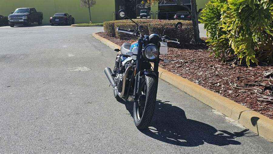 2026 Triumph Speed Twin 900 Pure White/Maui Blue/Tangerine Oran