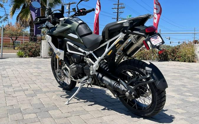 2023 Triumph Tiger 1200 Rally Pro Matte Khaki Green