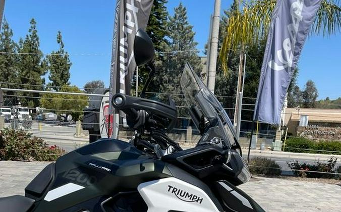 2023 Triumph Tiger 1200 Rally Pro Matte Khaki Green