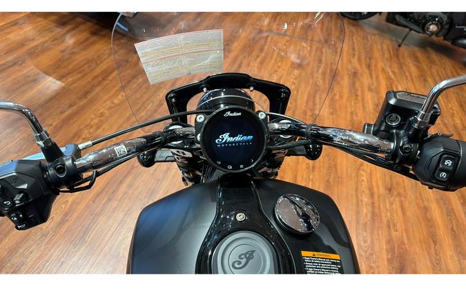 2025 Indian Motorcycle SUPER SCOUT, BLK SMK W/GRFX, TECH, 49ST Limited + Tech
