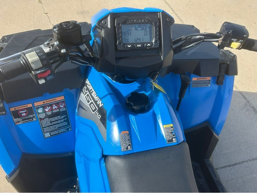 2018 Polaris SPORTSMAN 450 HO VELOCITY BLUE