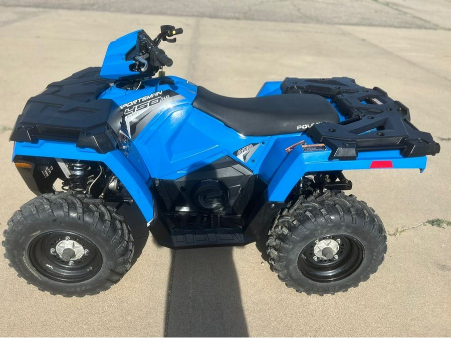 2018 Polaris SPORTSMAN 450 HO VELOCITY BLUE
