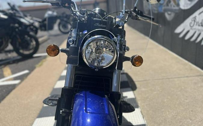 2023 Indian Motorcycle® Scout® ABS Spirit Blue Metallic/Black Metallic