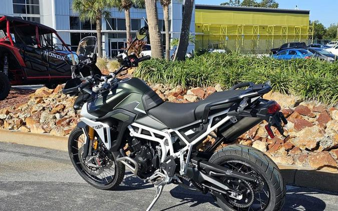 2024 Triumph Tiger 900 Rally Pro Matt Khaki Green / Matt Phanto Rally Pro