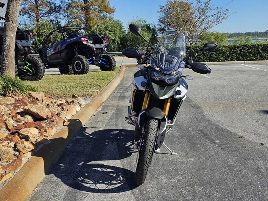 2024 Triumph Tiger 900 Rally Pro Matt Khaki Green / Matt Phanto Rally Pro