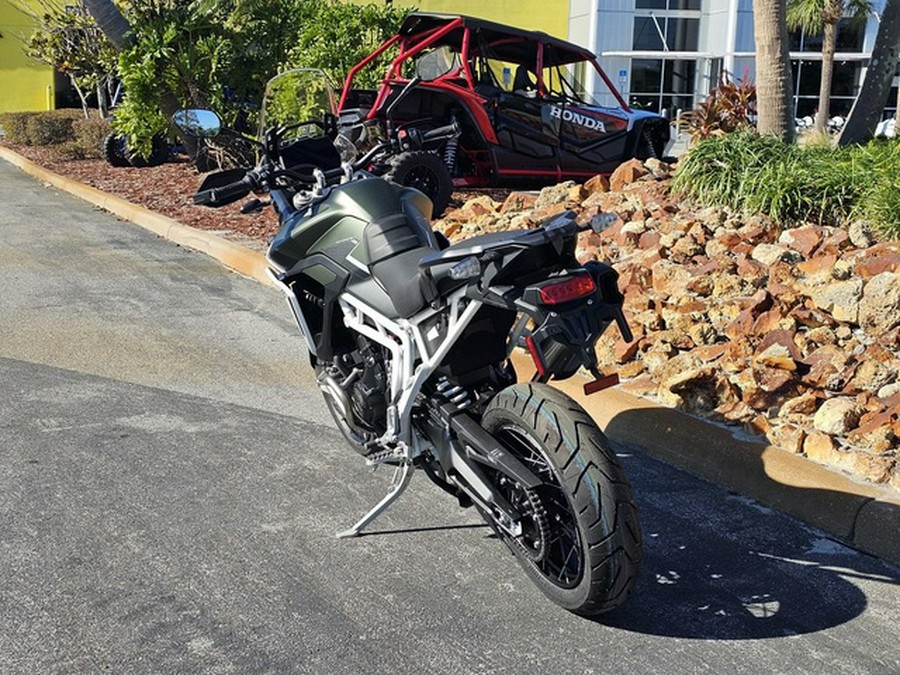 2024 Triumph Tiger 900 Rally Pro Matt Khaki Green / Matt Phanto Rally Pro