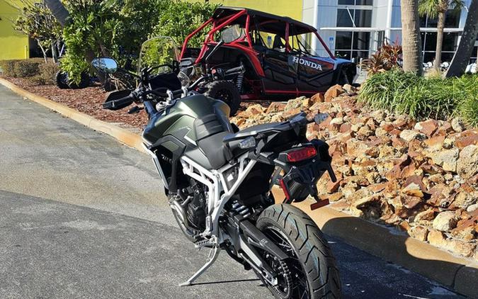 2024 Triumph Tiger 900 Rally Pro Matt Khaki Green / Matt Phanto Rally Pro