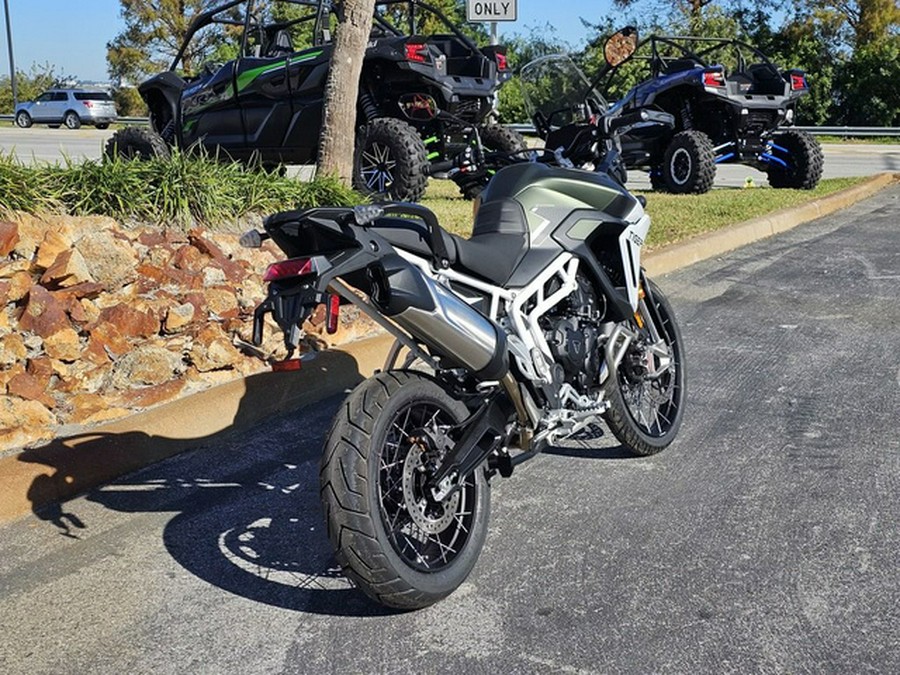2024 Triumph Tiger 900 Rally Pro Matt Khaki Green / Matt Phanto Rally Pro