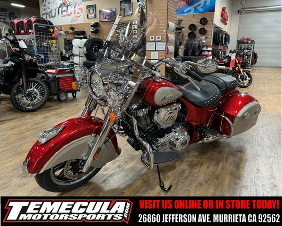 2026 Indian Springfield Sunset Red Metallic / Silver Quartz M