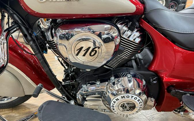 2026 Indian Springfield Sunset Red Metallic / Silver Quartz M