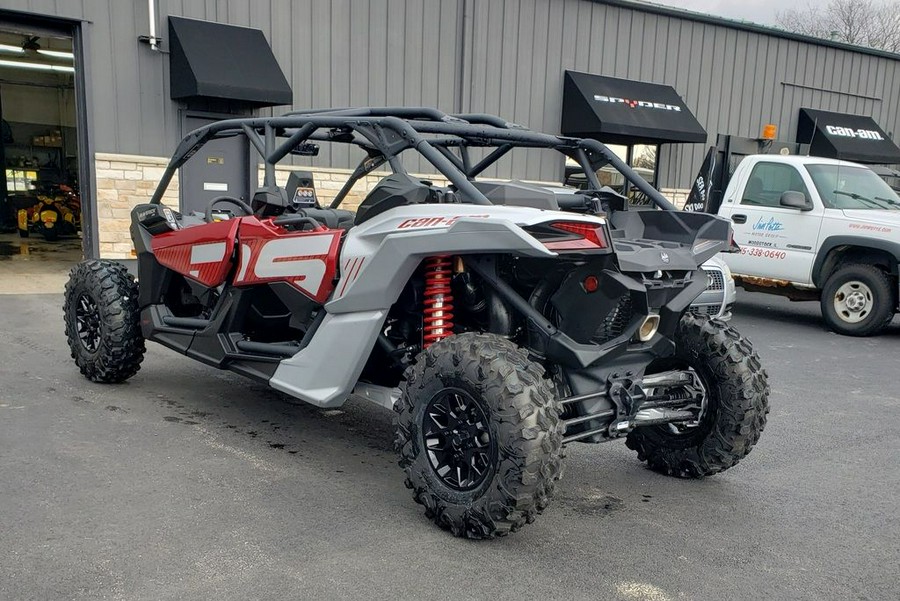 2024 Can-Am® Maverick X3 MAX DS Turbo RR Fiery Red & Hyper Silver