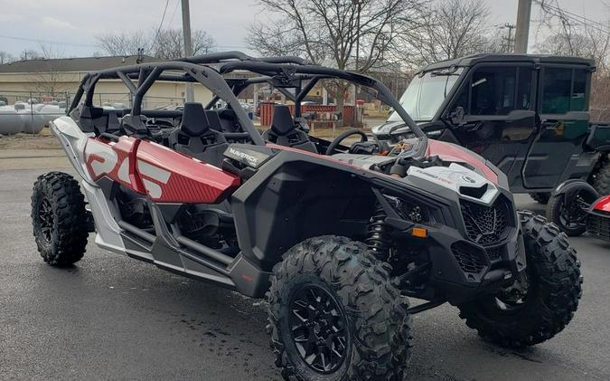 2024 Can-Am® Maverick X3 MAX DS Turbo RR Fiery Red & Hyper Silver