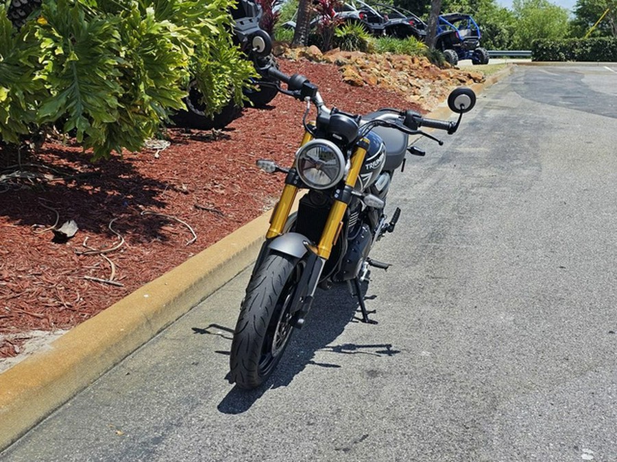 2025 Triumph Speed 400 Phantom Black / Storm Grey Carnival Red Storm Grey