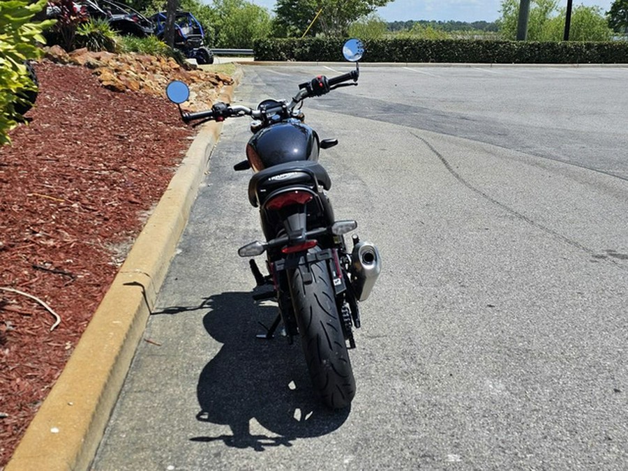 2025 Triumph Speed 400 Phantom Black / Storm Grey Carnival Red Storm Grey