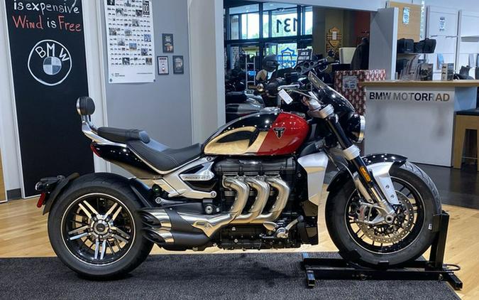 2023 Triumph Rocket 3 GT Chrome Edition Diablo Red