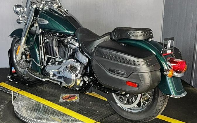 2024 Harley-Davidson Heritage Classic FLHCS ALPINE GREEN W/ PINSTRIPE