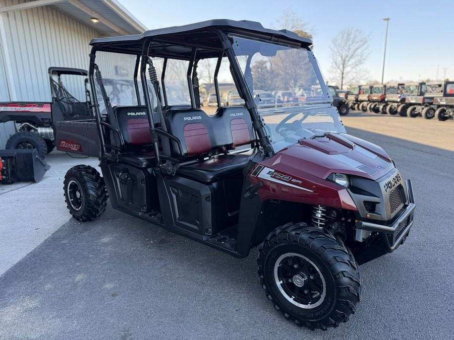2014 Polaris® Ranger Crew® 570 EPS Burgundy Metallic LE