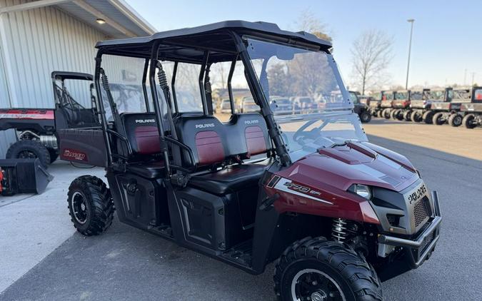 2014 Polaris® Ranger Crew® 570 EPS Burgundy Metallic LE